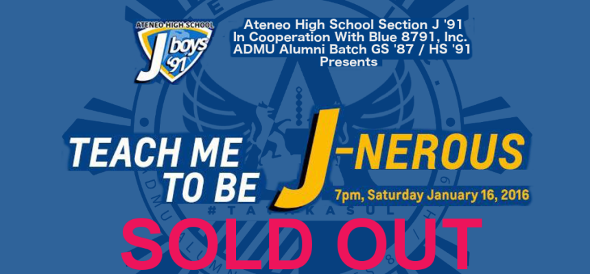 “Teach Me To Be J-Nerous” is Sold Out