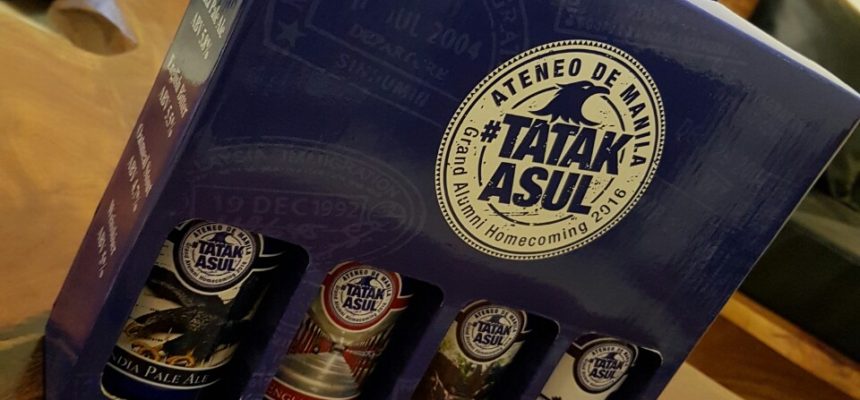 The #tatakasul 4-pack craft beer by Sikatuna Craft Brewery